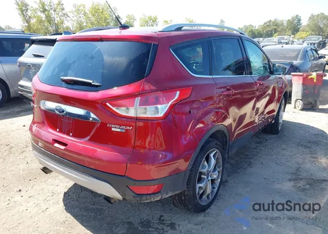 2014 Ford Escape Titanium z USA, uszkodzony, nr VIN 1FMCU9JX6EUA36465